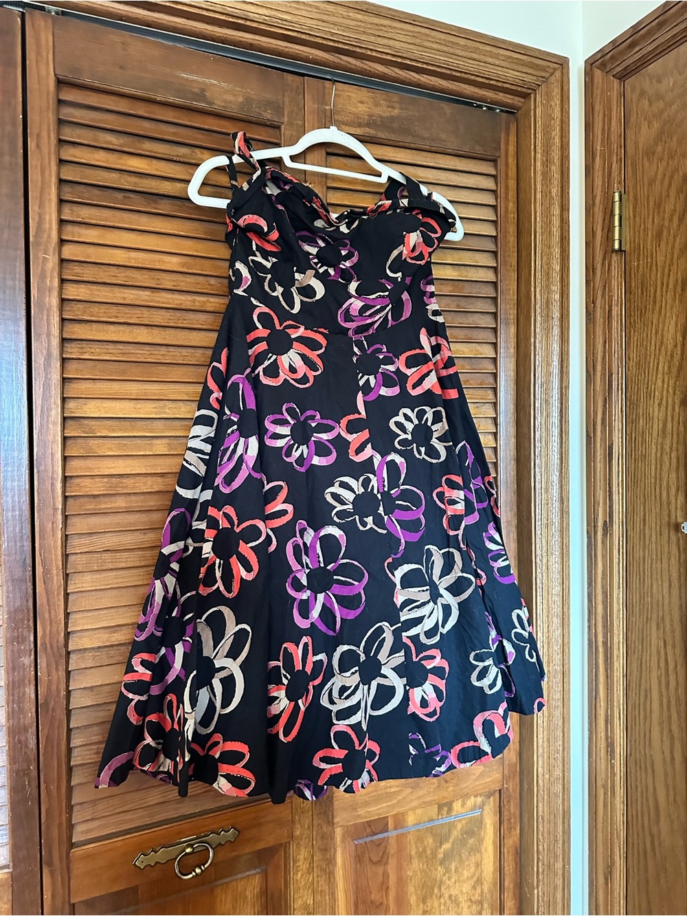 Girls from Savoy for Anthropologie Martagon Sketch Retro Halter Dress size 10 - Picture 5 of 10